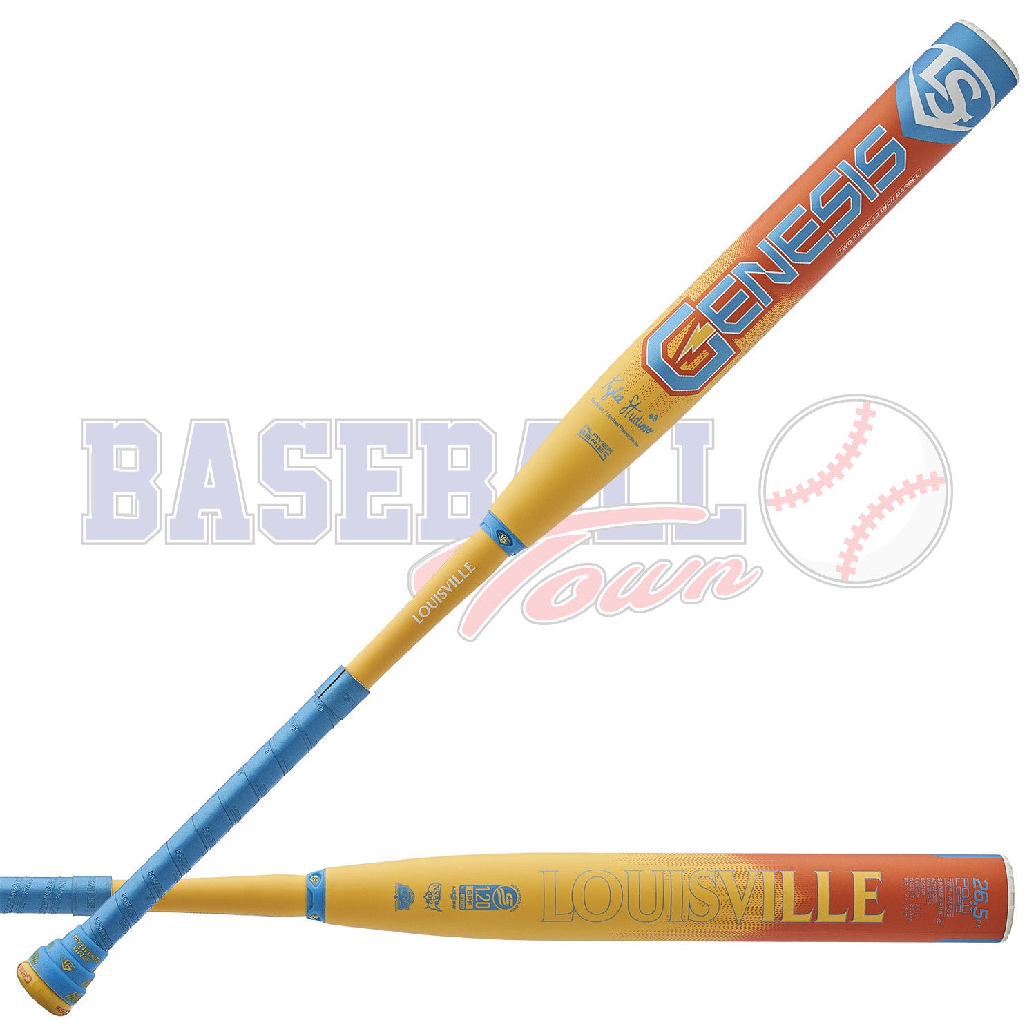 Bâton de Slowpitch 2025 Genesis Kylee Studioso 2.0 USSSA  Baril 12" Powerload