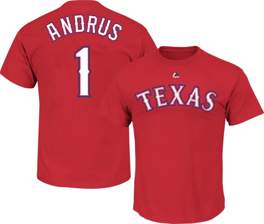Elvis Andrus Texas Rangers Youth T-shirt