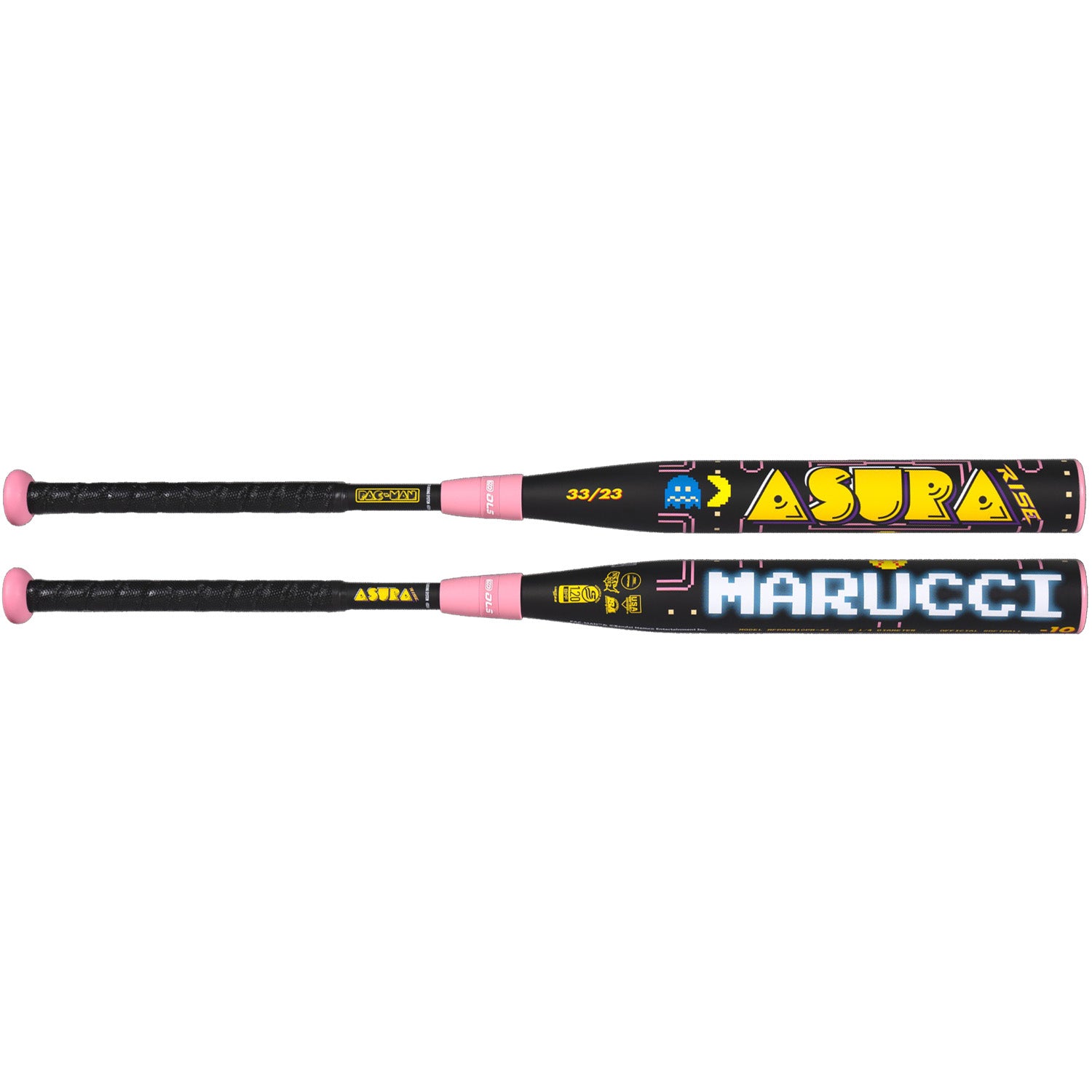 Bâton de fastpitch Marucci Asura Rise PAC-MAN (-10)