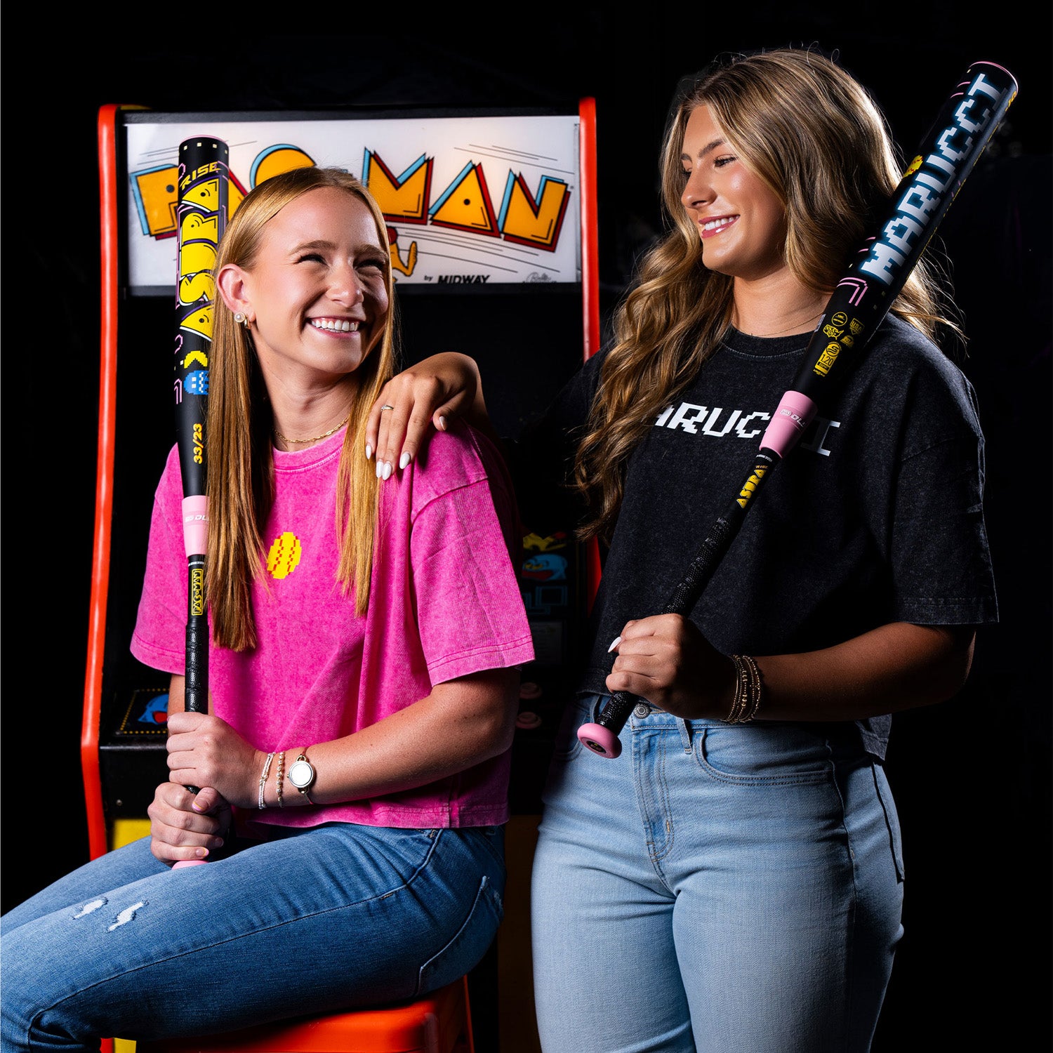 Bâton de fastpitch Marucci Asura Rise PAC-MAN (-10)