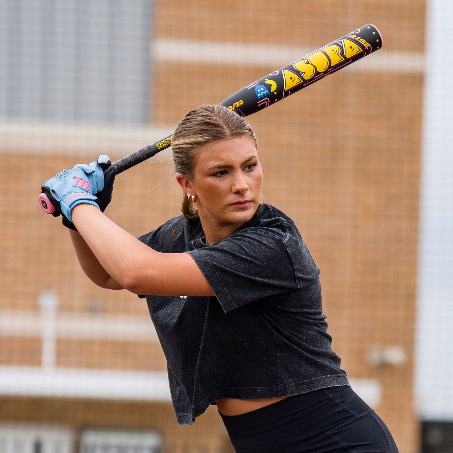Bâton de fastpitch Marucci Asura Rise PAC-MAN (-10)