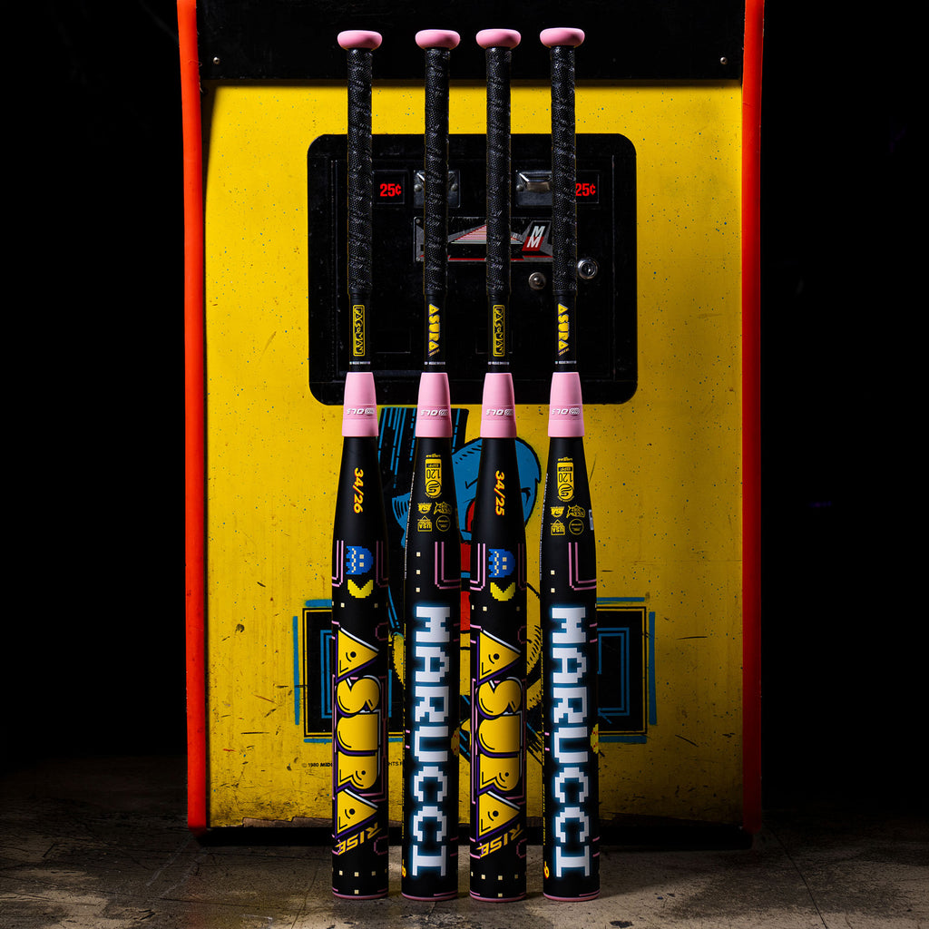 Bâton de fastpitch Marucci Asura Rise PAC-MAN (-10)