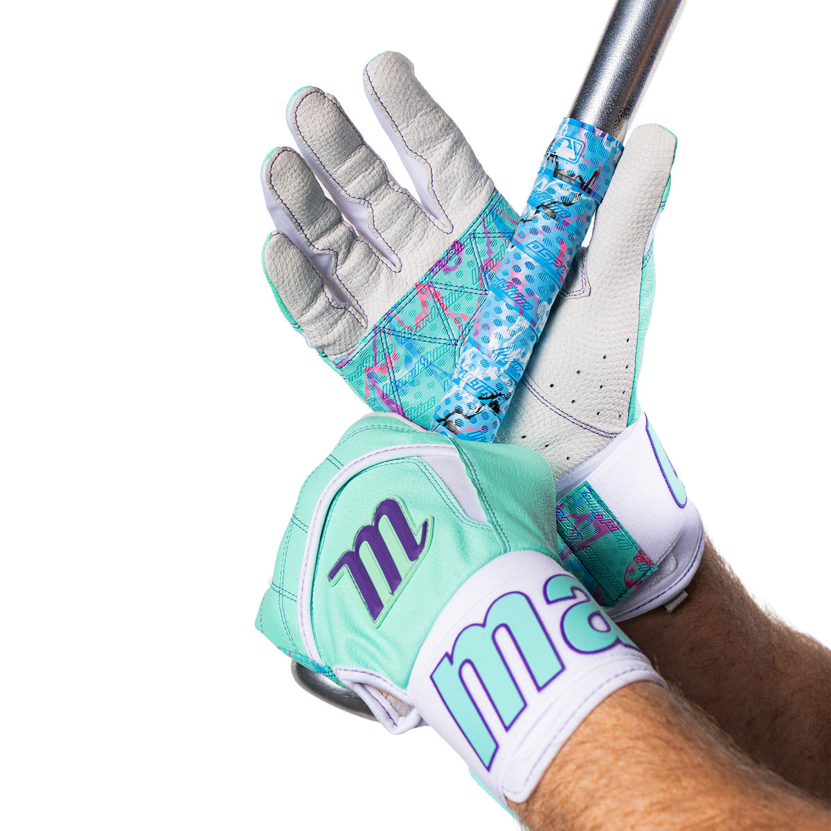 Mint/Purple