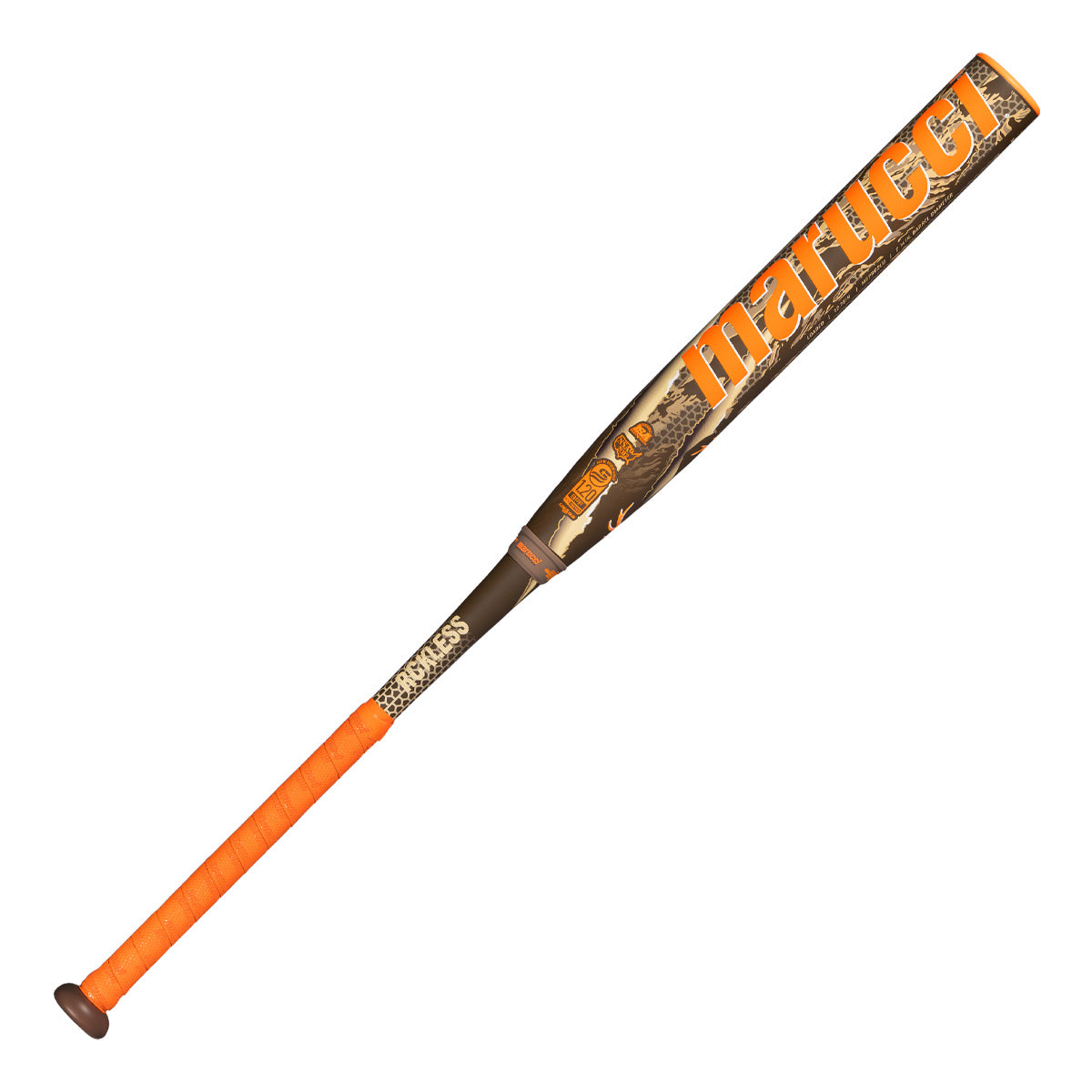 Bâton de Slowpitch Marucci RCKLESS Camo 2-pièces Loaded 12.75 po USSSA