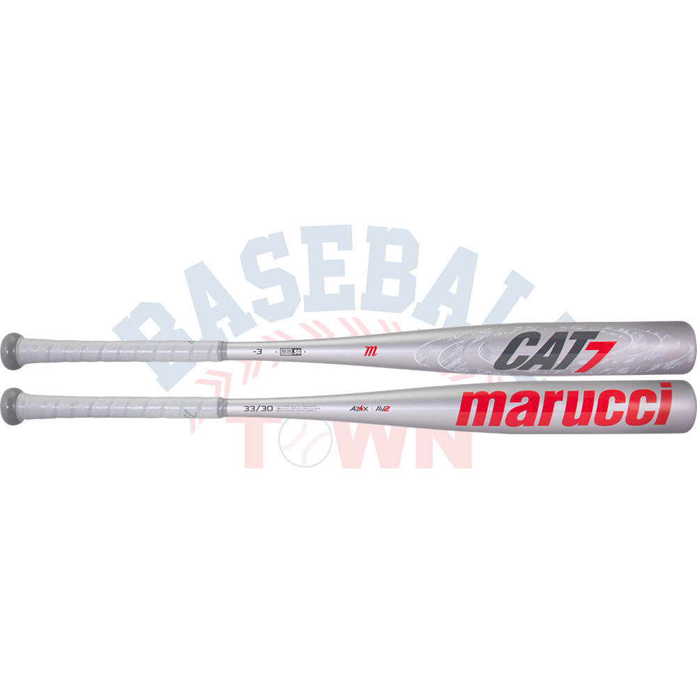 MCBC72S CAT7 Silver BBCOR Baseball Bat (-3)