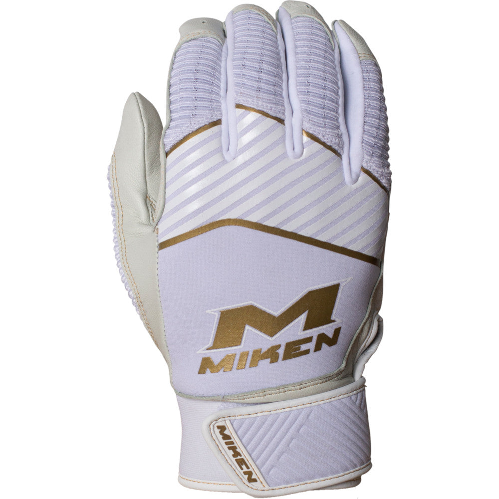 Miken Gold Men's Batting Gloves
