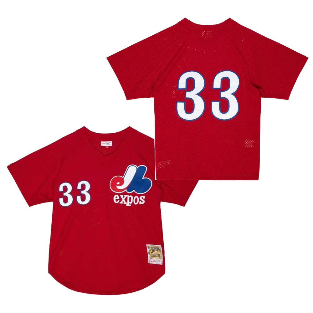 Chemise MLB Larry Walker des Expos de Montreal