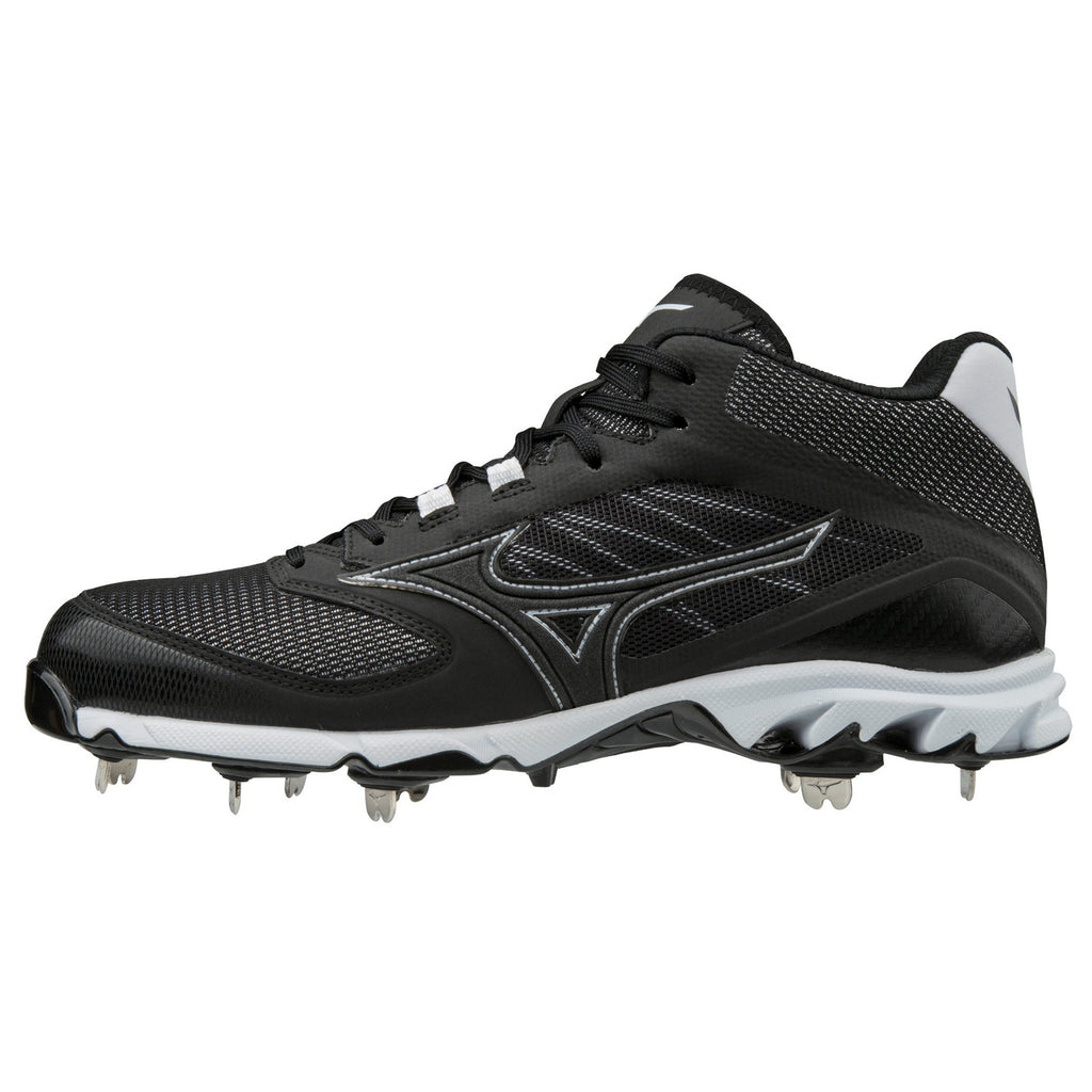 Mizuno Crampons de Métal de Baseball 9-Spike Dominant IC Mid