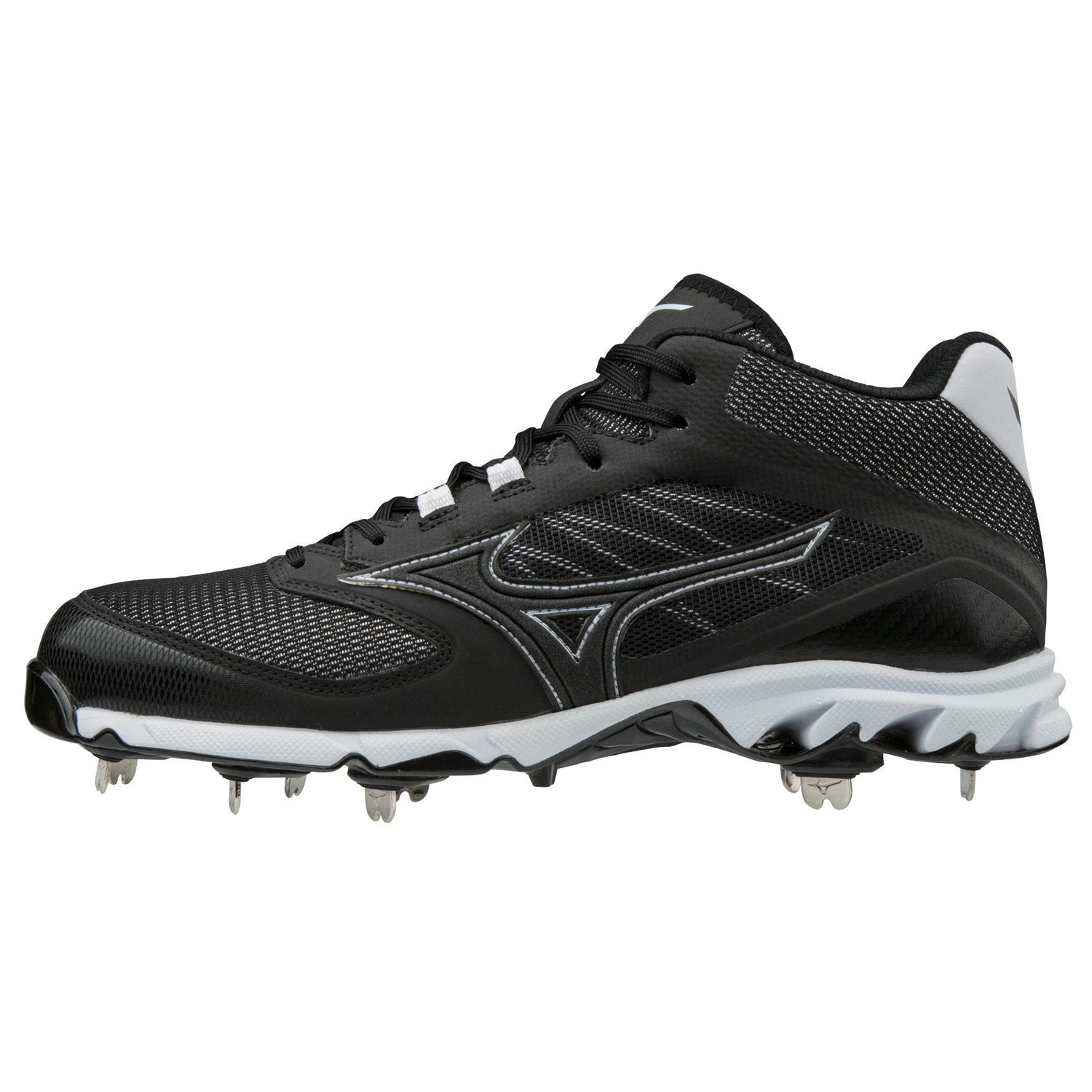 Mizuno Crampons de Métal de Baseball 9-Spike Dominant IC Mid