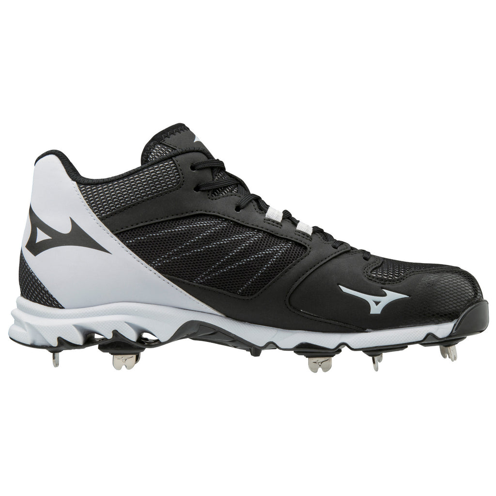 Mizuno Crampons de Métal de Baseball 9-Spike Dominant IC Mid