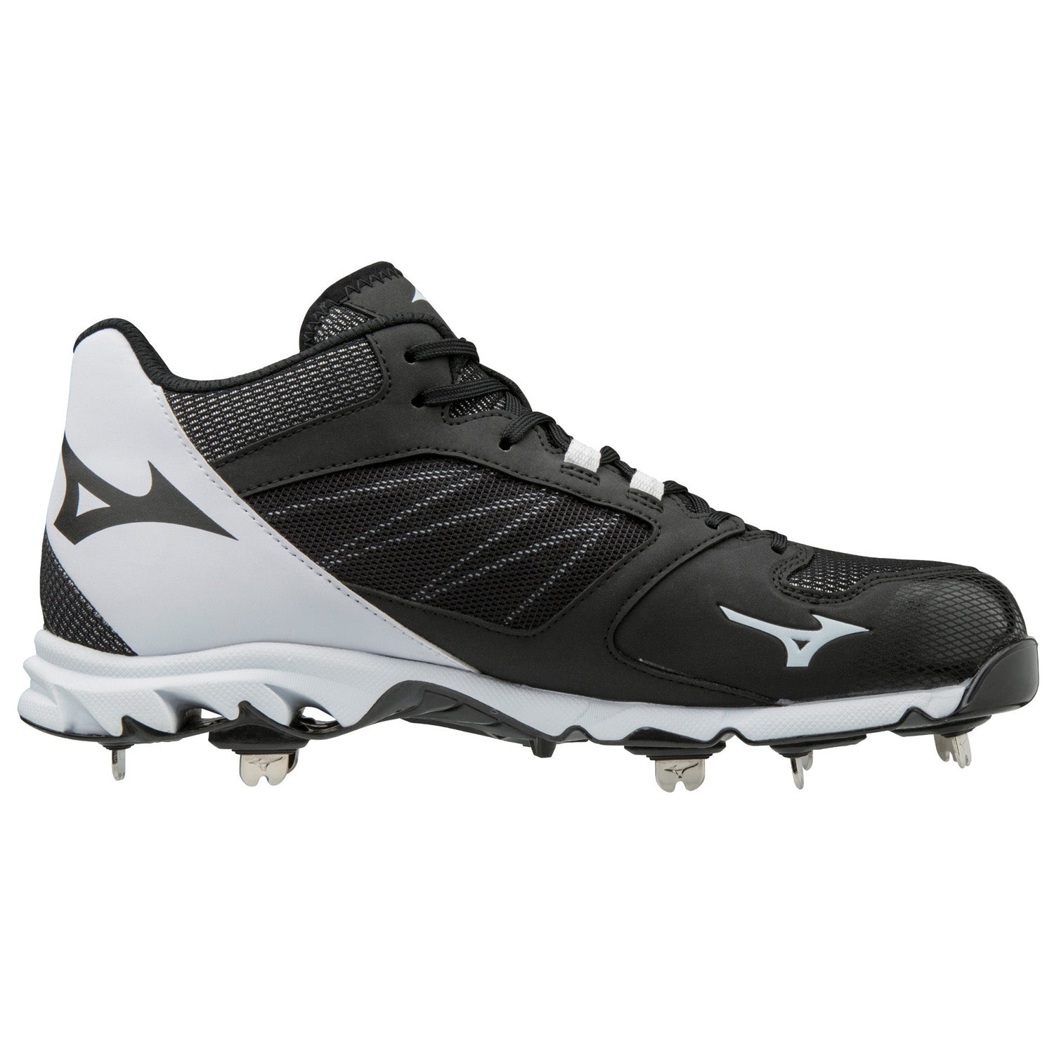 Mizuno Crampons de Métal de Baseball 9-Spike Dominant IC Mid