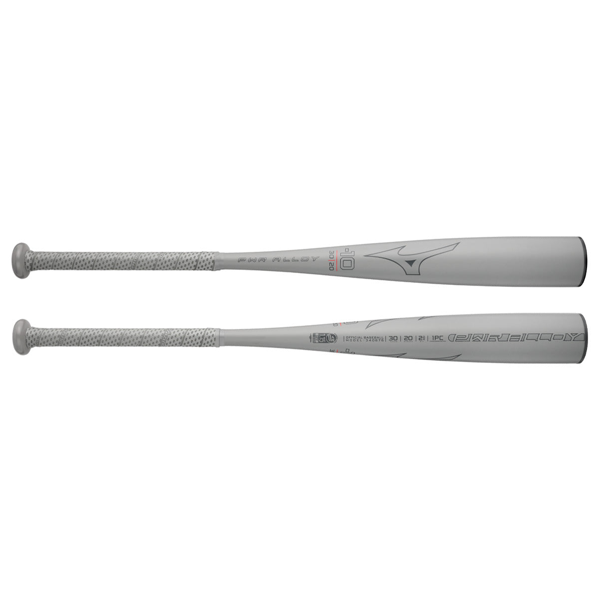 Mizuno B24-PWR Alloy USSSA Baseball Bat (-10)