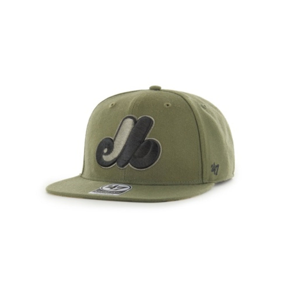 MLB Montreal Expos Ballpark Camo 47 Captain Cap