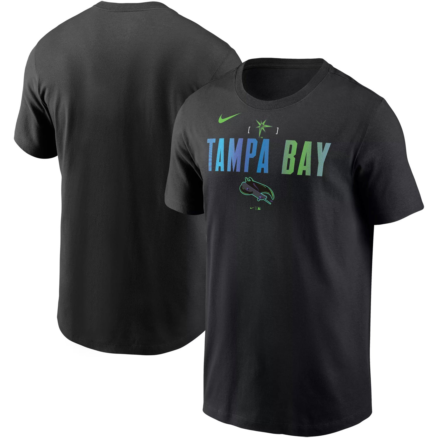 T-Shirt Graphique MLB City Connect des Rays de Tampa Bay