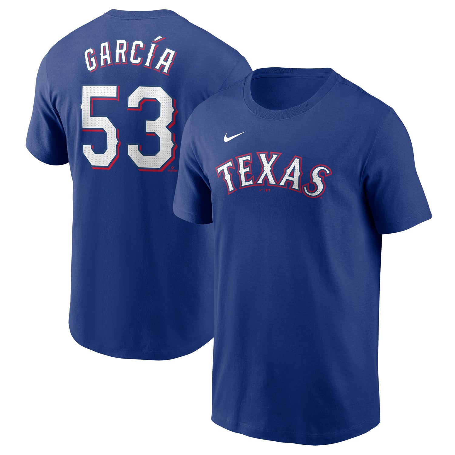 T-Shirt MLB Fuse N&N Adolis Garcia  des Rangers de Texas