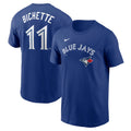 T-Shirt MLB Fuse Bo Bichette N&N des Blue Jays de Toronto
