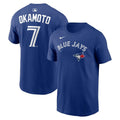 T-Shirt Nike MLB Toronto Blue Jays Kazuma Okamoto