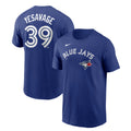 T-Shirt Nike MLB Fuse N&N Trey Yesavage des Blue Jays de Toronto