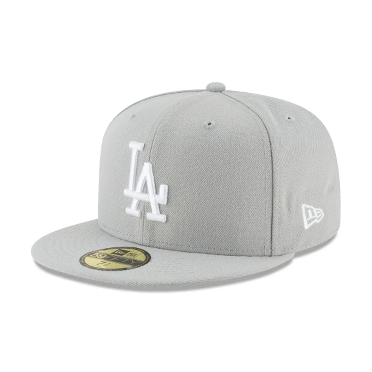 New Era 5950 Los Angeles Dodgers Grey Basic Hat