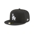 Los Angeles Dodgers Black and White 59Fifty Cap