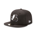 Montreal Expos Black and White 59Fifty Cap