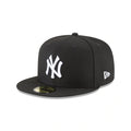 New York Yankees Black and White 59Fifty Cap