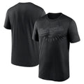 Los Angeles Dodgers Blackout Adult T-Shirt