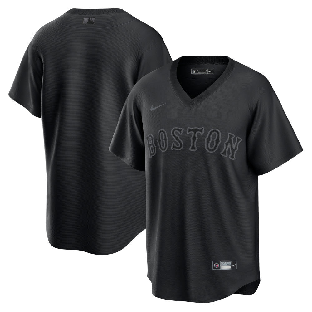 Boston Red Sox Pitch Black Fashion Jersey