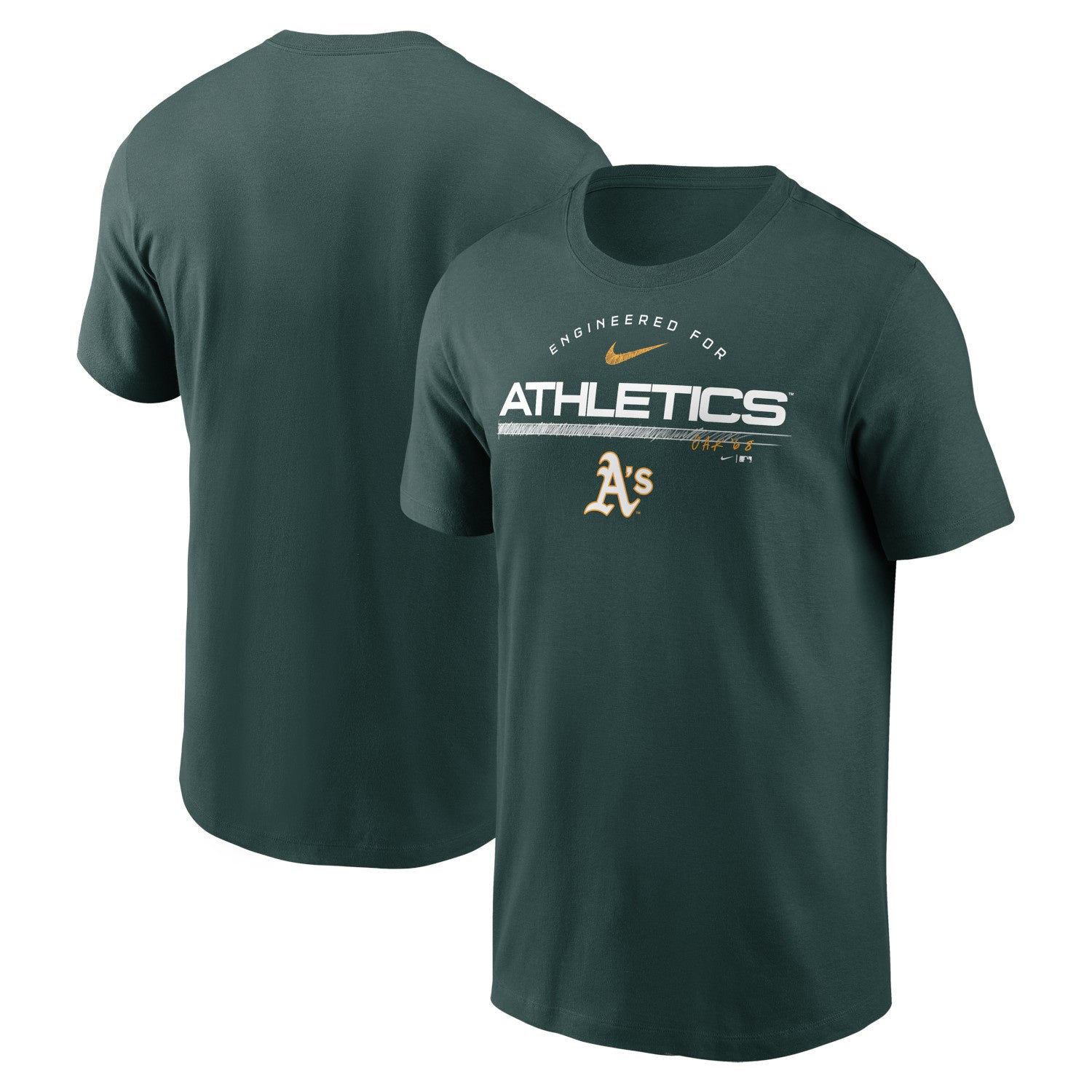 Oakland Athletics Men's Engineered T-Shirt