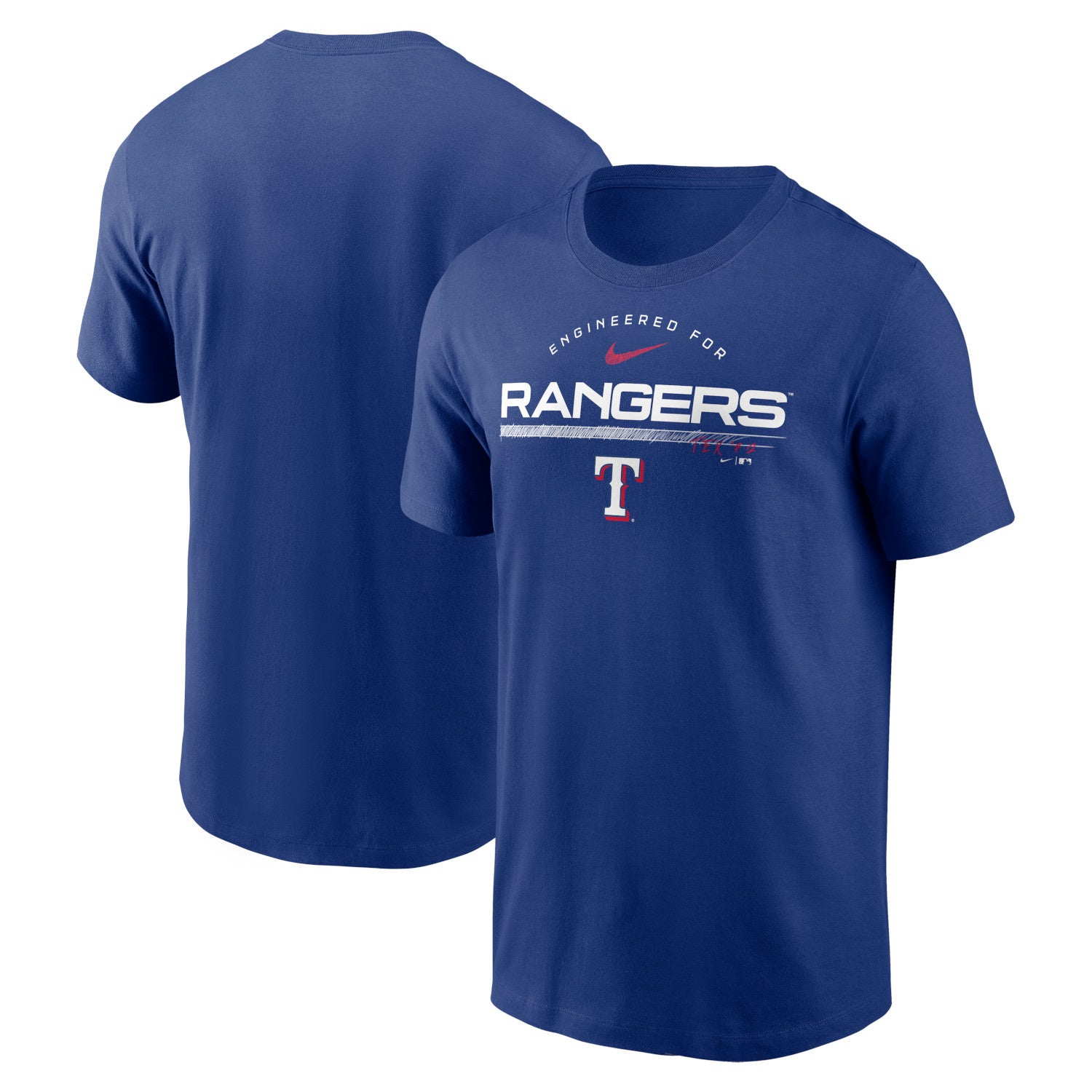 T-Shirt Engineered des Rangers de Texas pour Homme