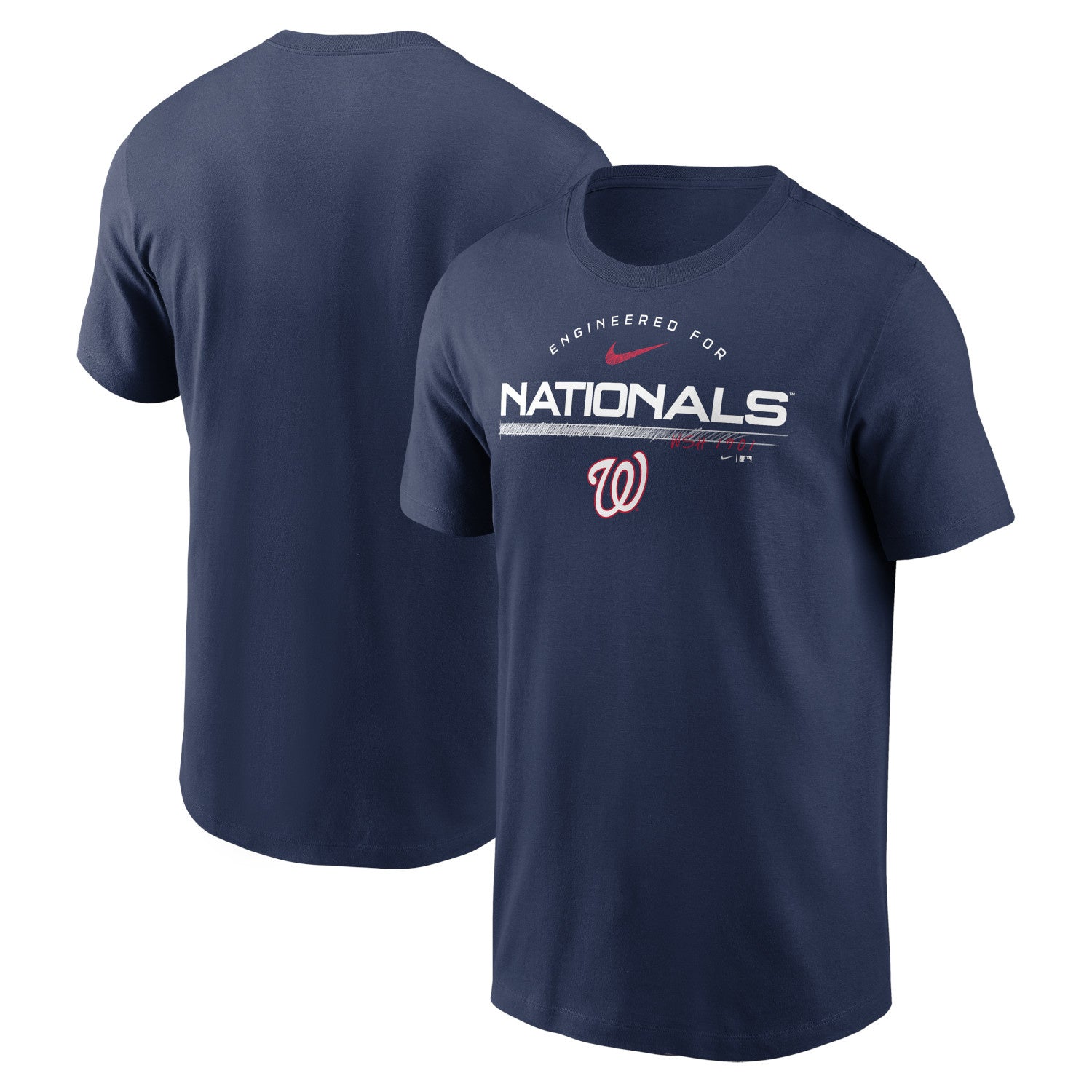 T-Shirt Engineered des Nationals de Washington pour Homme