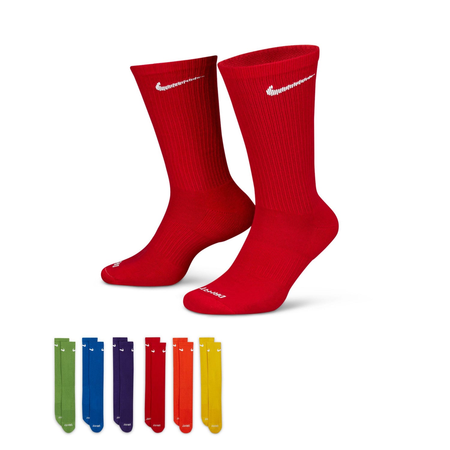 Everyday Plus Cushioned Training Crew Socks (6PK)