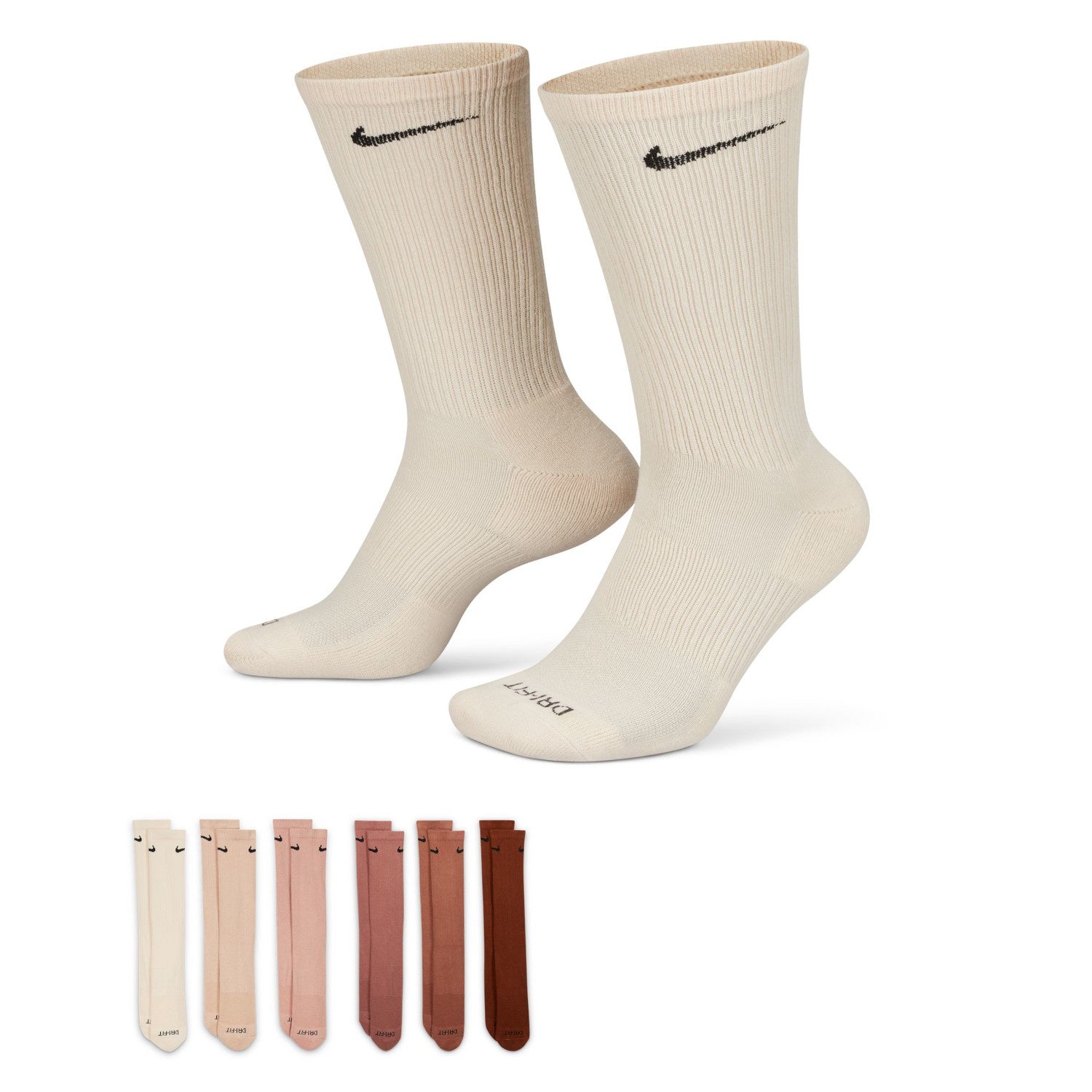 Everyday Plus Cushioned Training Crew Socks (6PK)