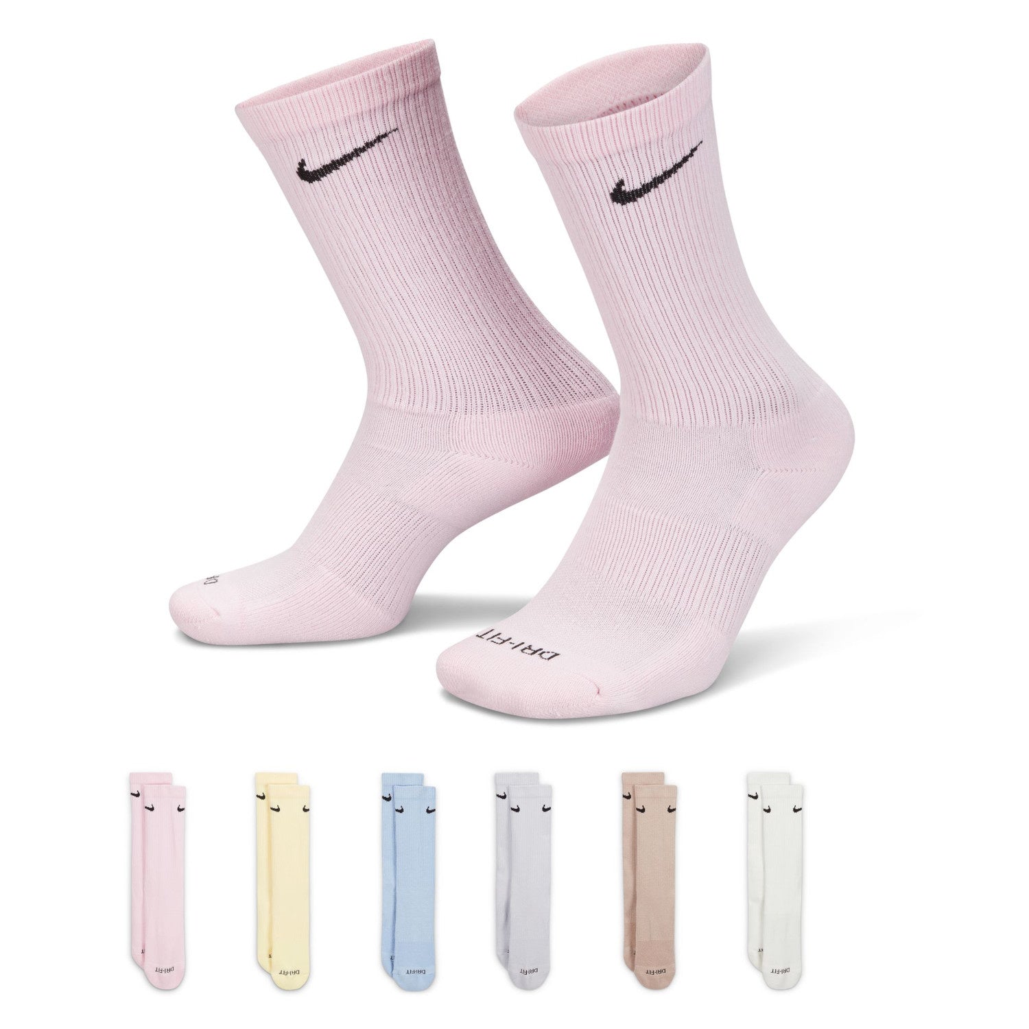 Everyday Plus Cushioned Training Crew Socks (6PK)