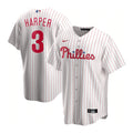 Chemise Junior Bryce Harper Blanc des Phillies de Philadelphie