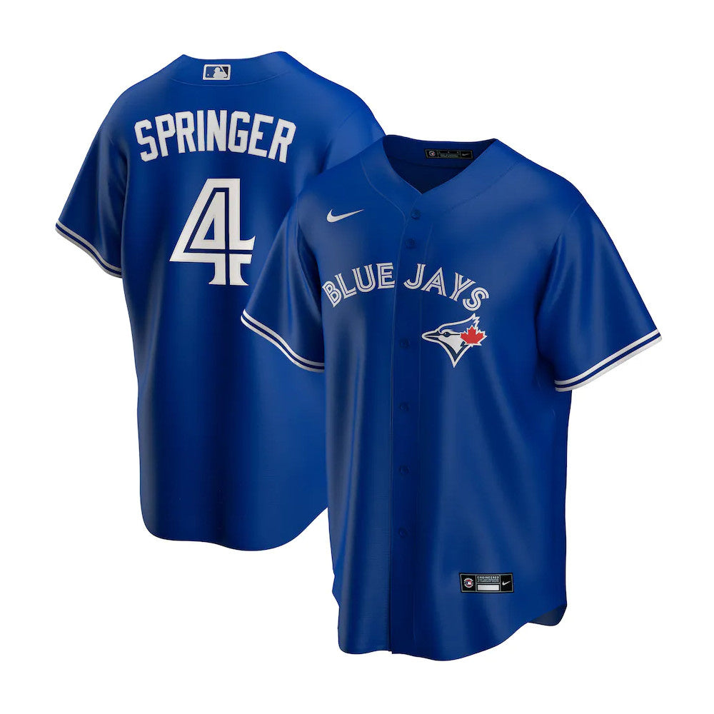 Chemise Alternate Junior George Springer des Blue Jays de Toronto