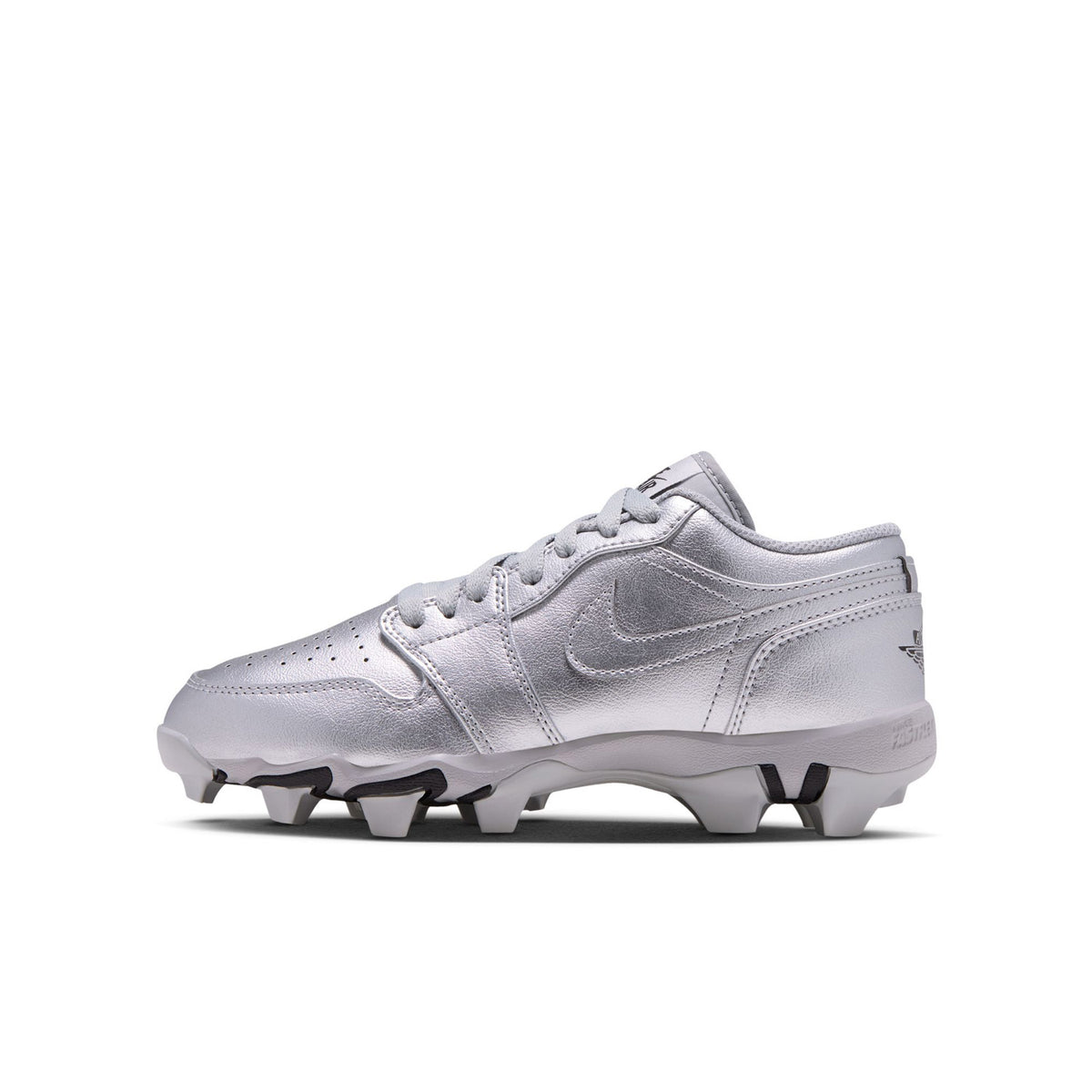 Metallic Silver/Black