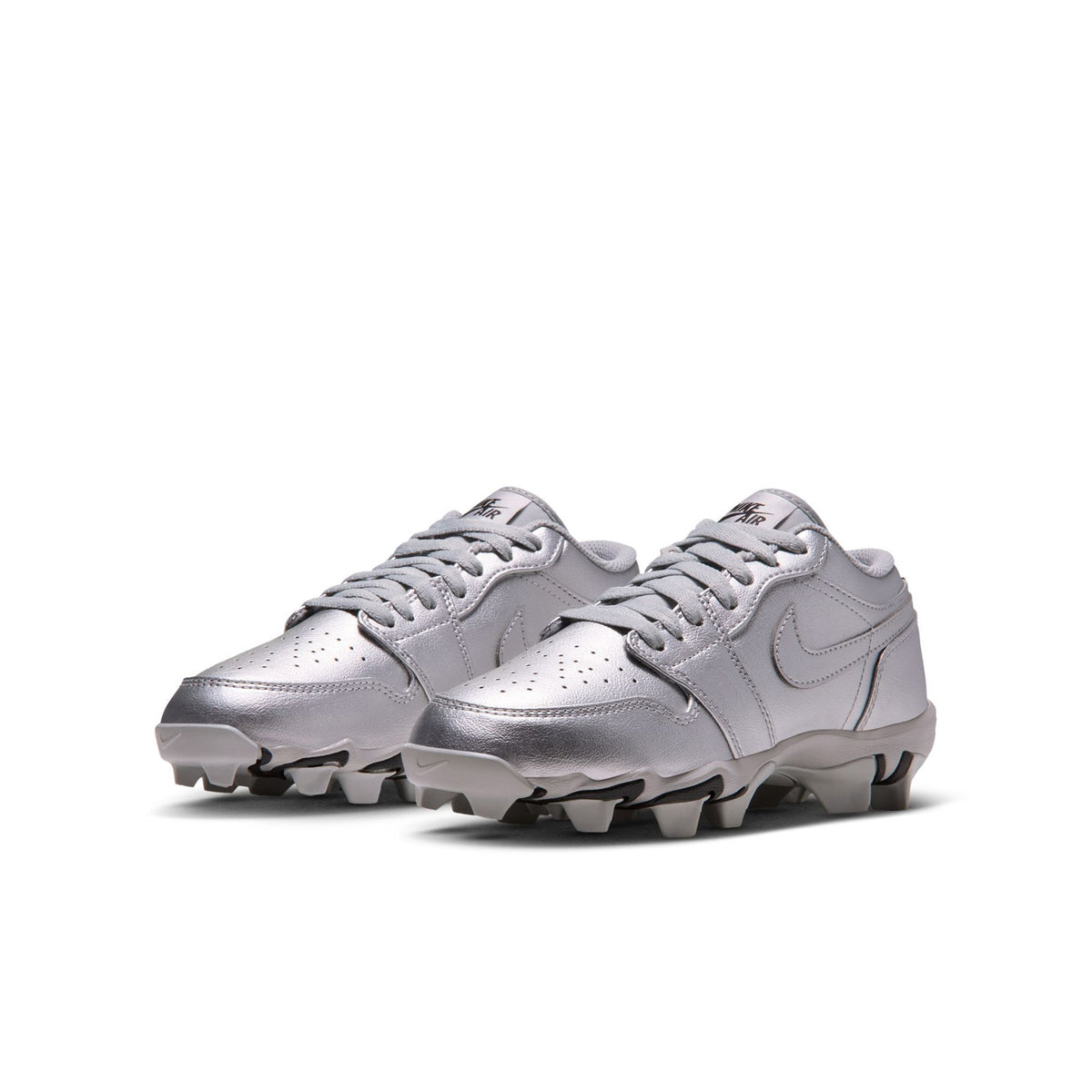 Metallic Silver/Black