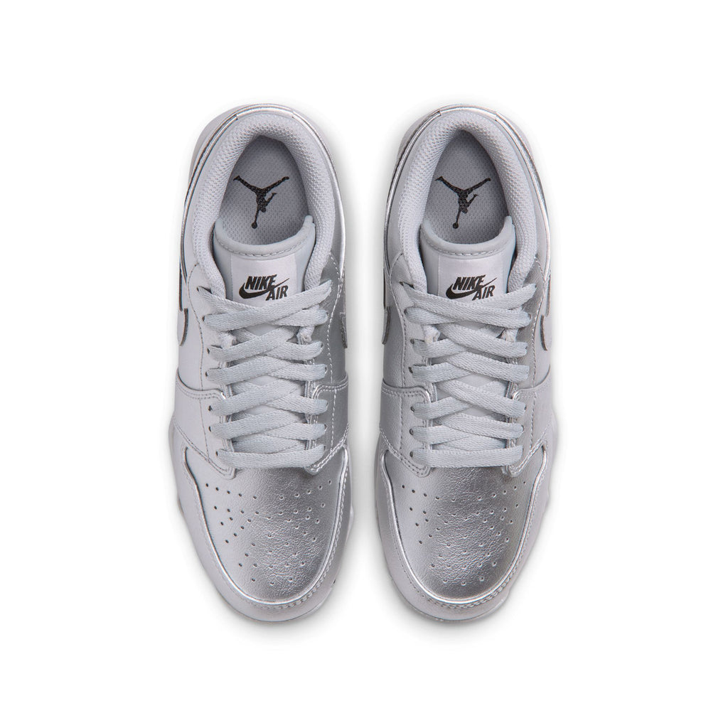 Metallic Silver/Black