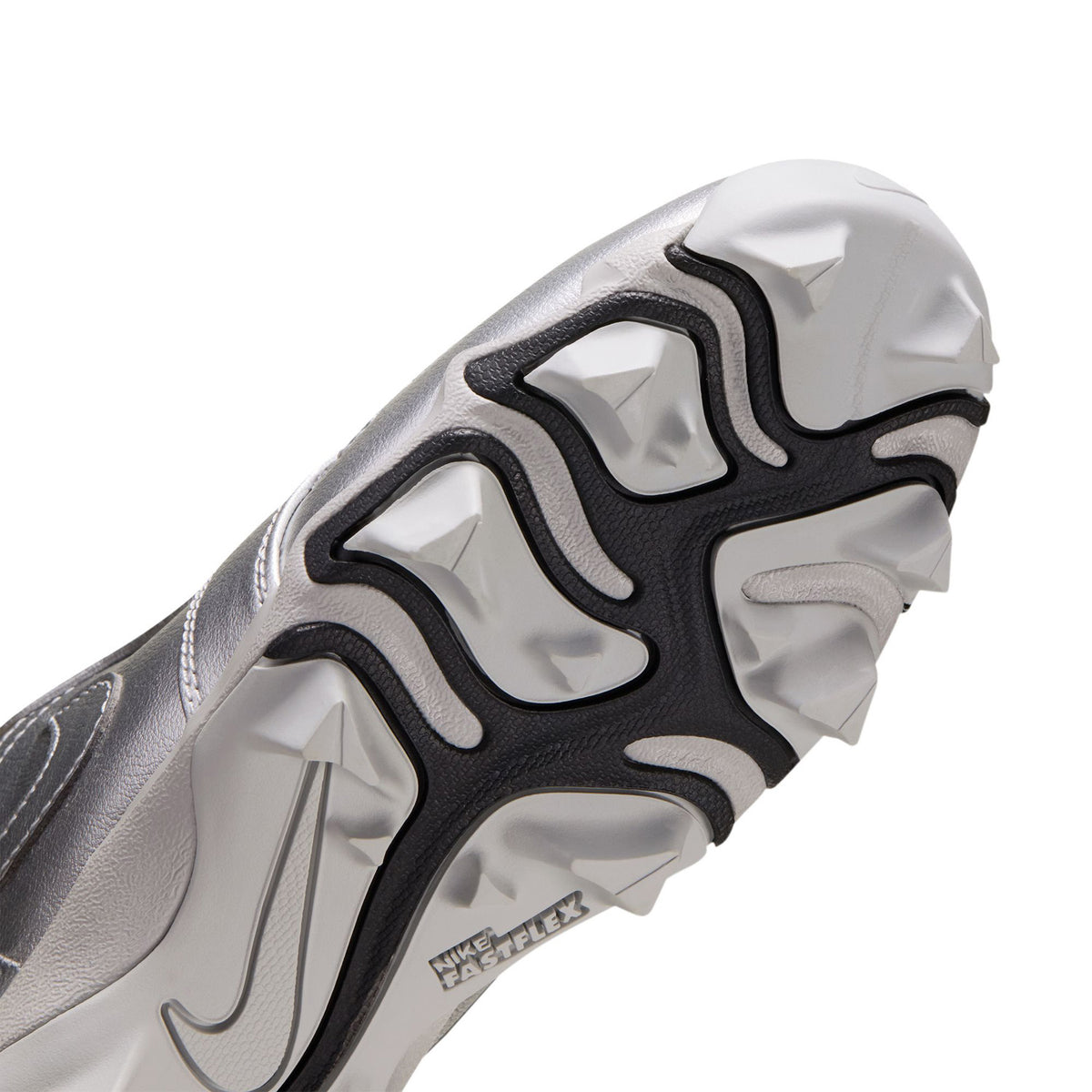 Metallic Silver/Black