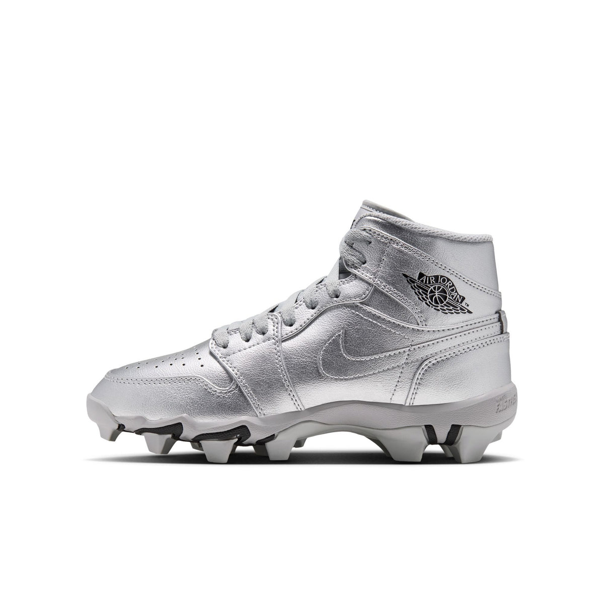 Metallic Silver/Black