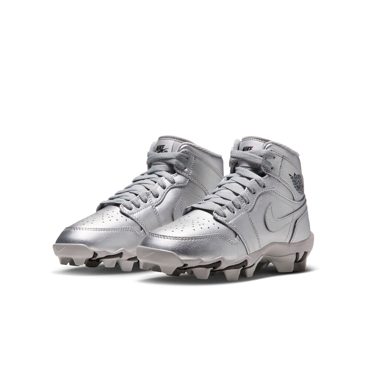 Metallic Silver/Black