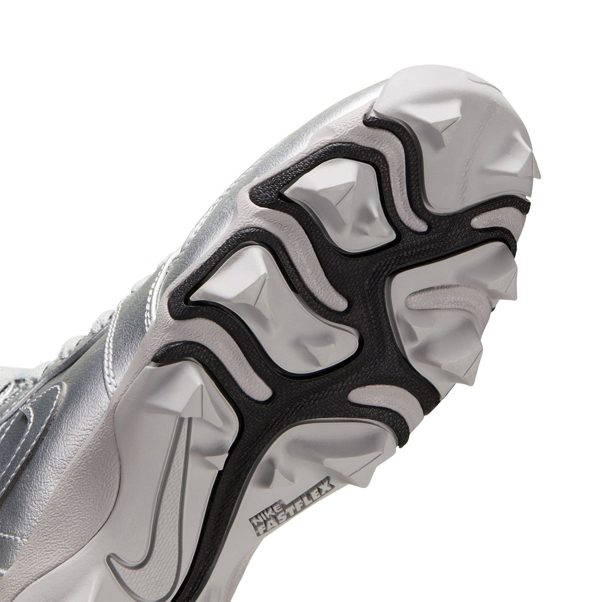 Metallic Silver/Black