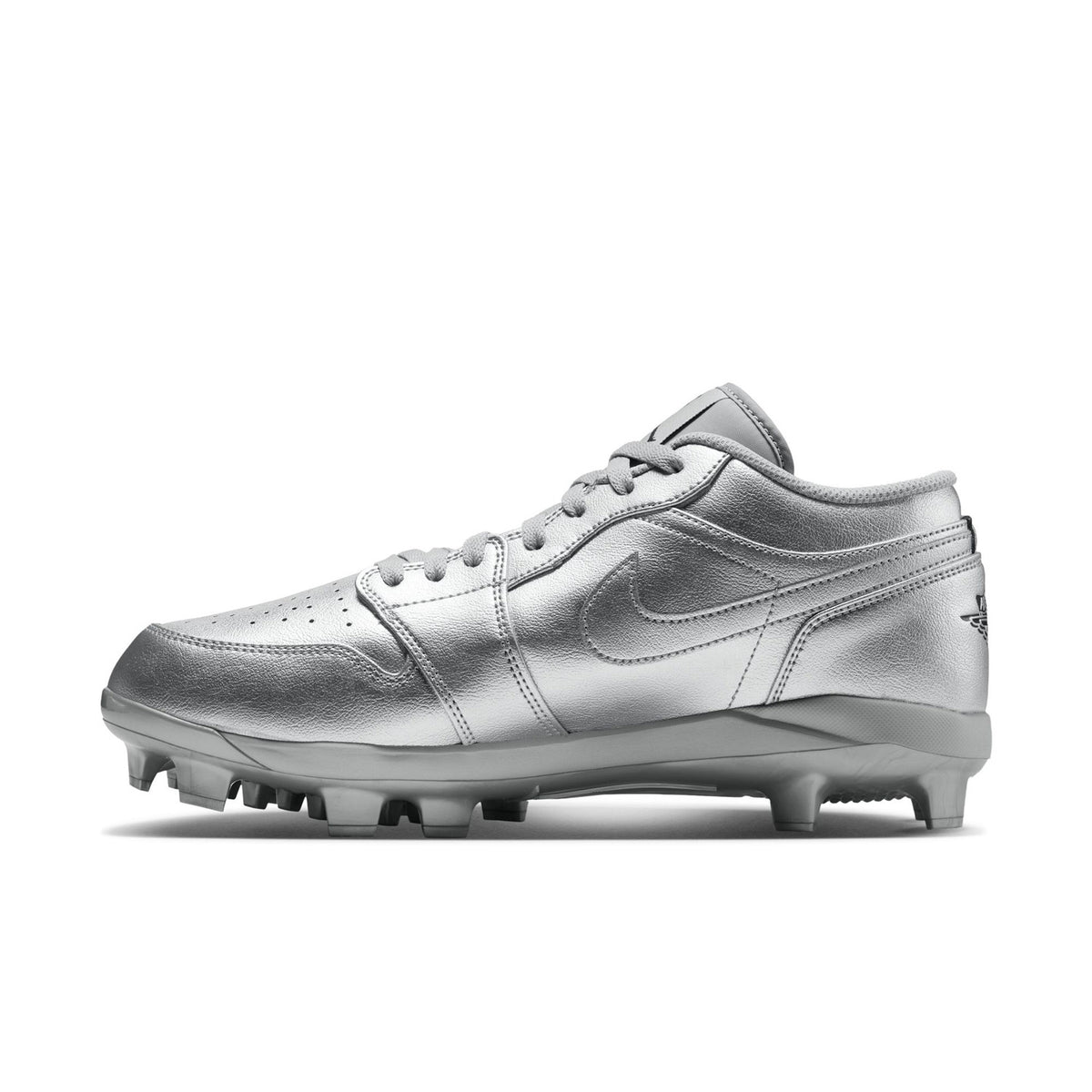 Metallic Silver/Black