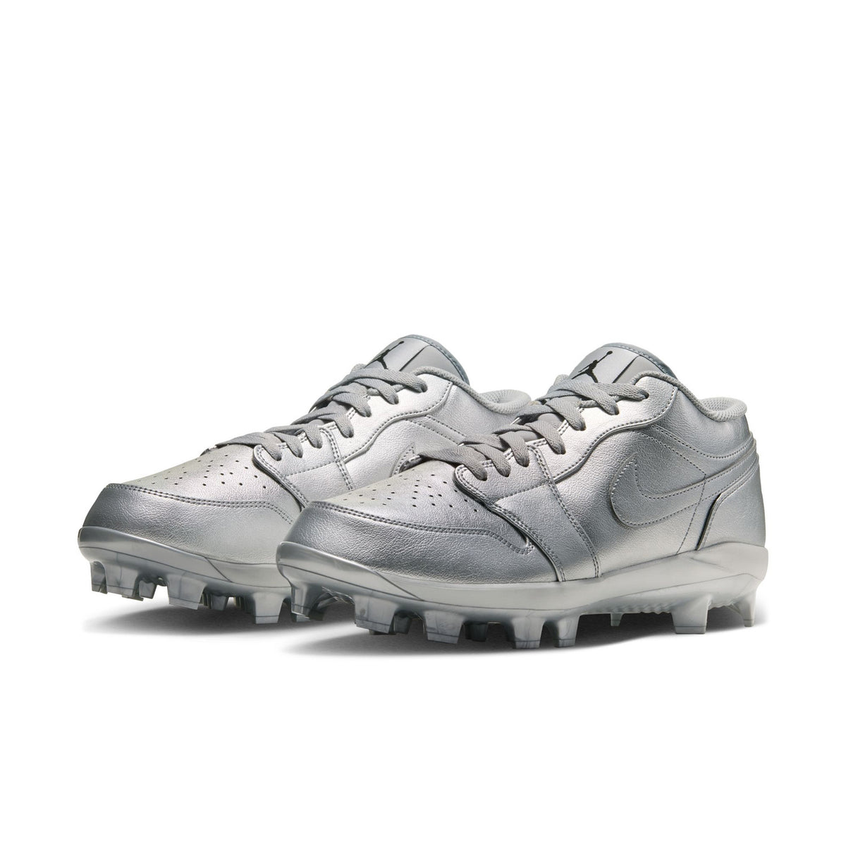 Metallic Silver/Black