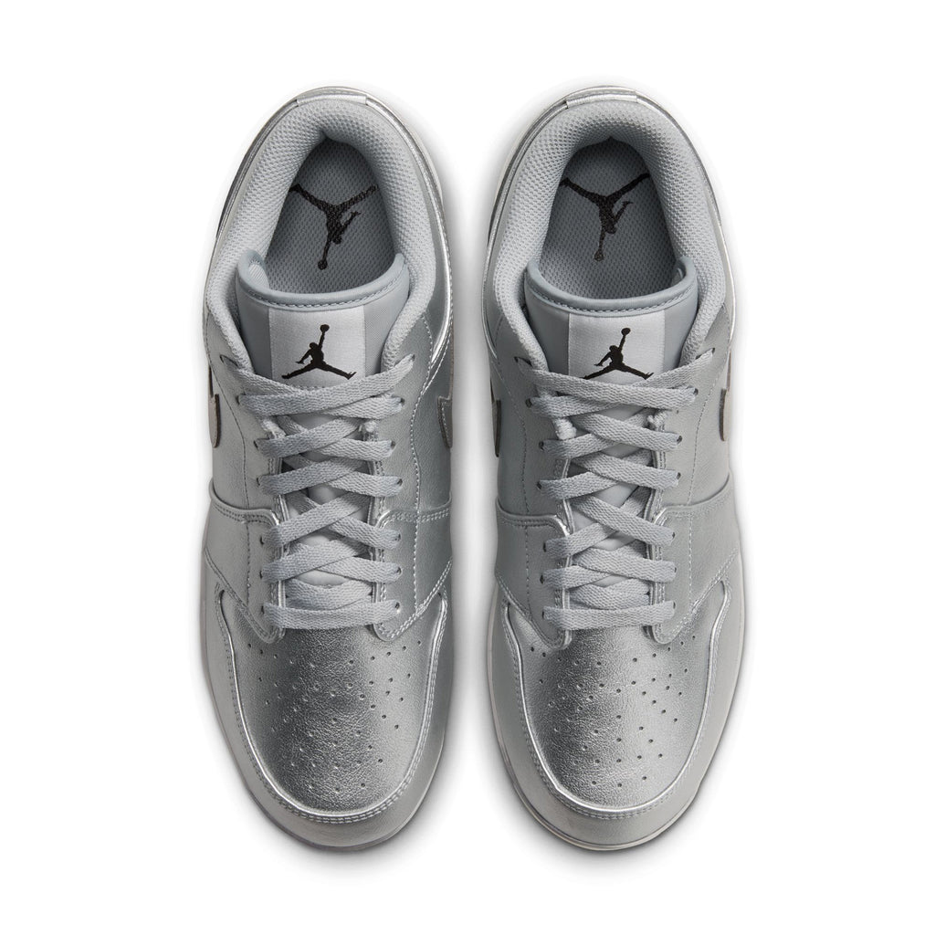 Metallic Silver/Black