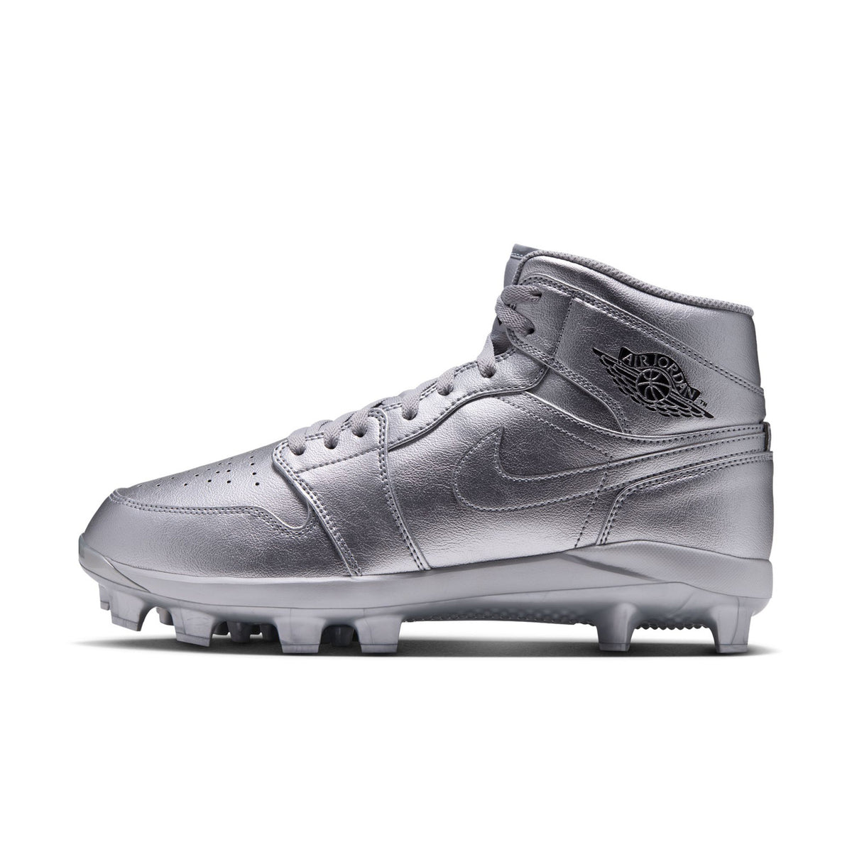 Metallic Silver/Black