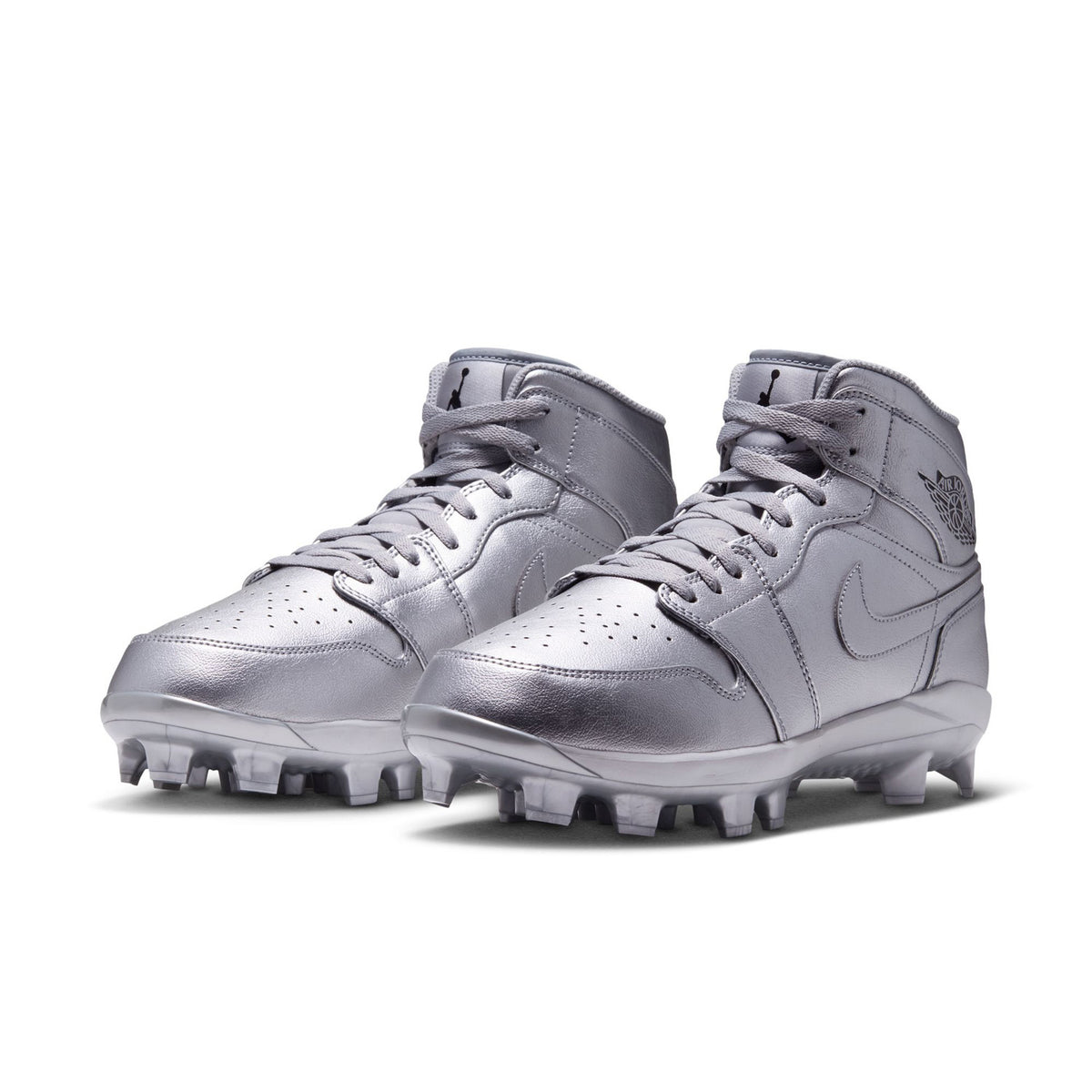 Metallic Silver/Black