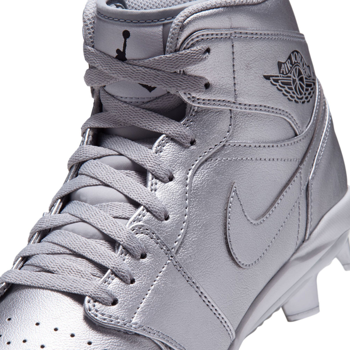 Metallic Silver/Black