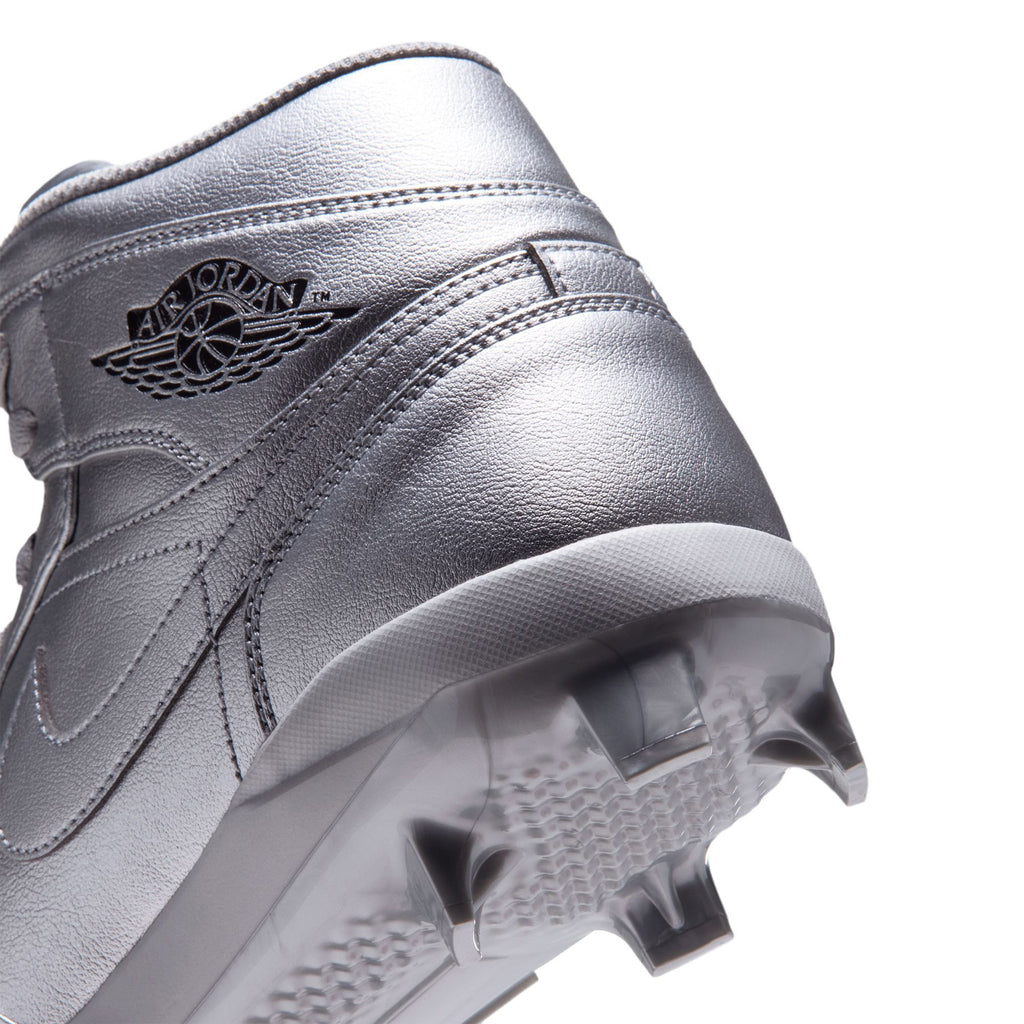 Metallic Silver/Black